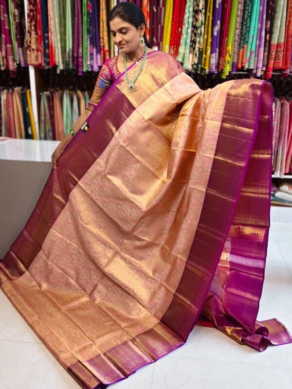 Pure kanchi pattu saree(silk mark certified) - Kanchipuram Sarees by Shreekari Silks