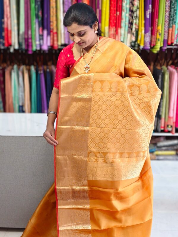 Vintage pure kanchi pattu - Kanchipuram Sarees by Shreekari Silks