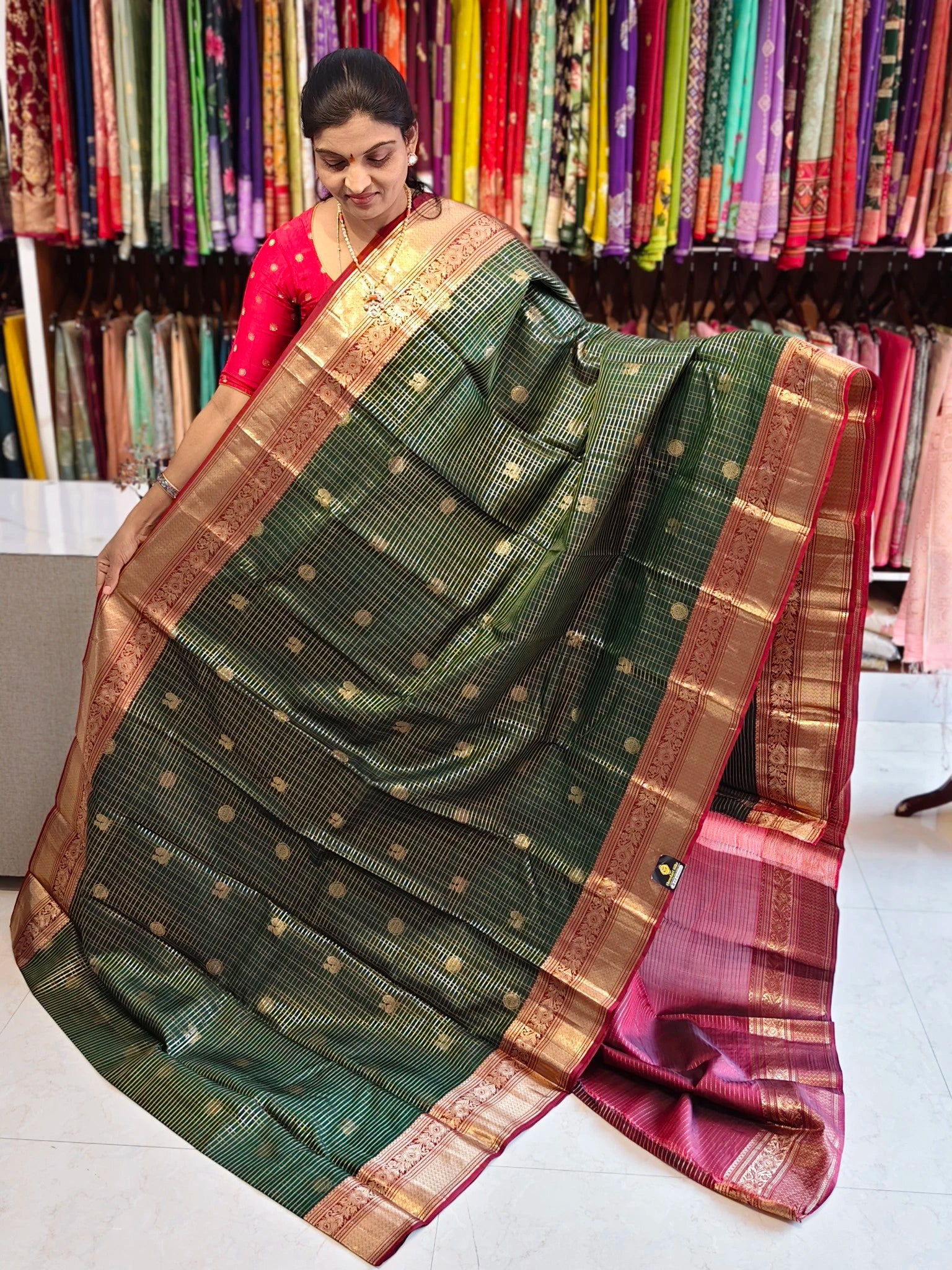 Vintage pure kanchi pattu