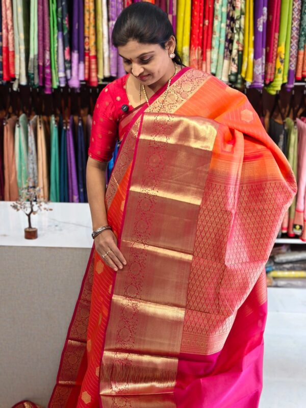 Vintage pure kanchi pattu - Kanchipuram Sarees by Shreekari Silks