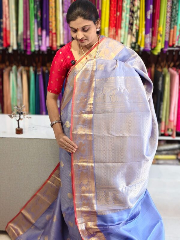 Vintage pure kanchi pattu - Kanchipuram Sarees by Shreekari Silks