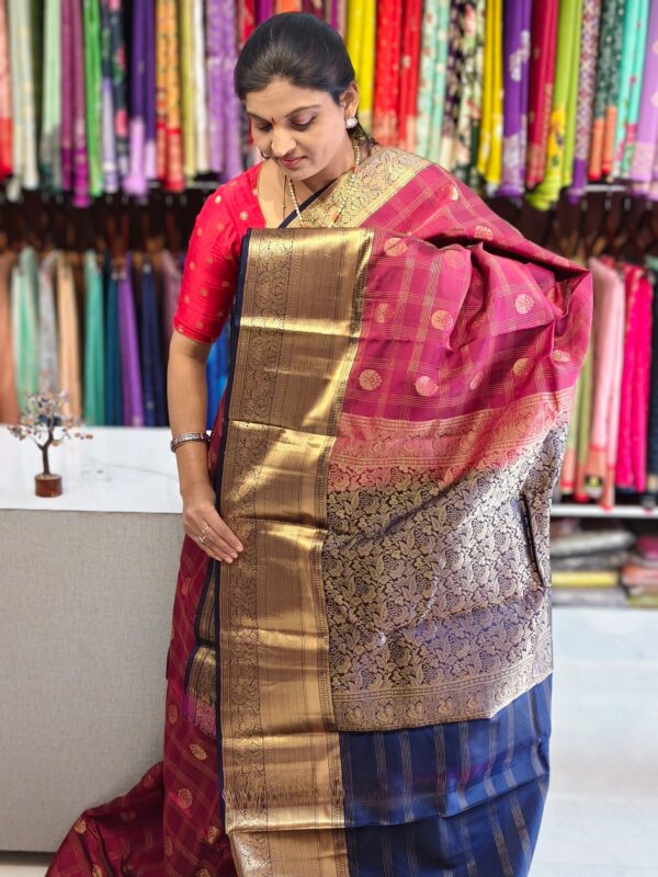 Vintage pure kanchi pattu - Kanchipuram Sarees by Shreekari Silks