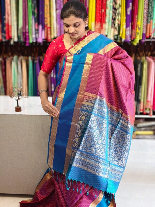Vintage pure kanchi pattu - Kanchipuram Sarees by Shreekari Silks