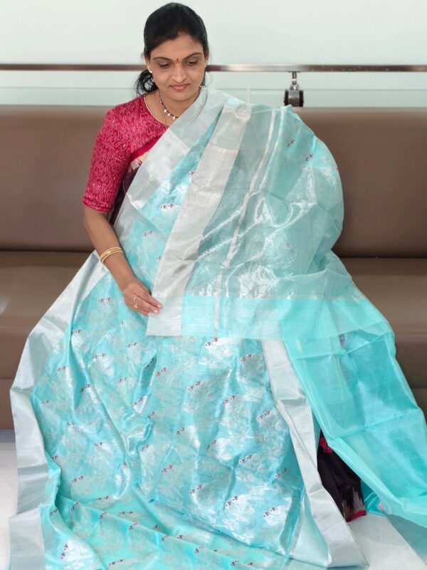 Chanderi Pattu saree - Kanchipuram Sarees by Shreekari Silks