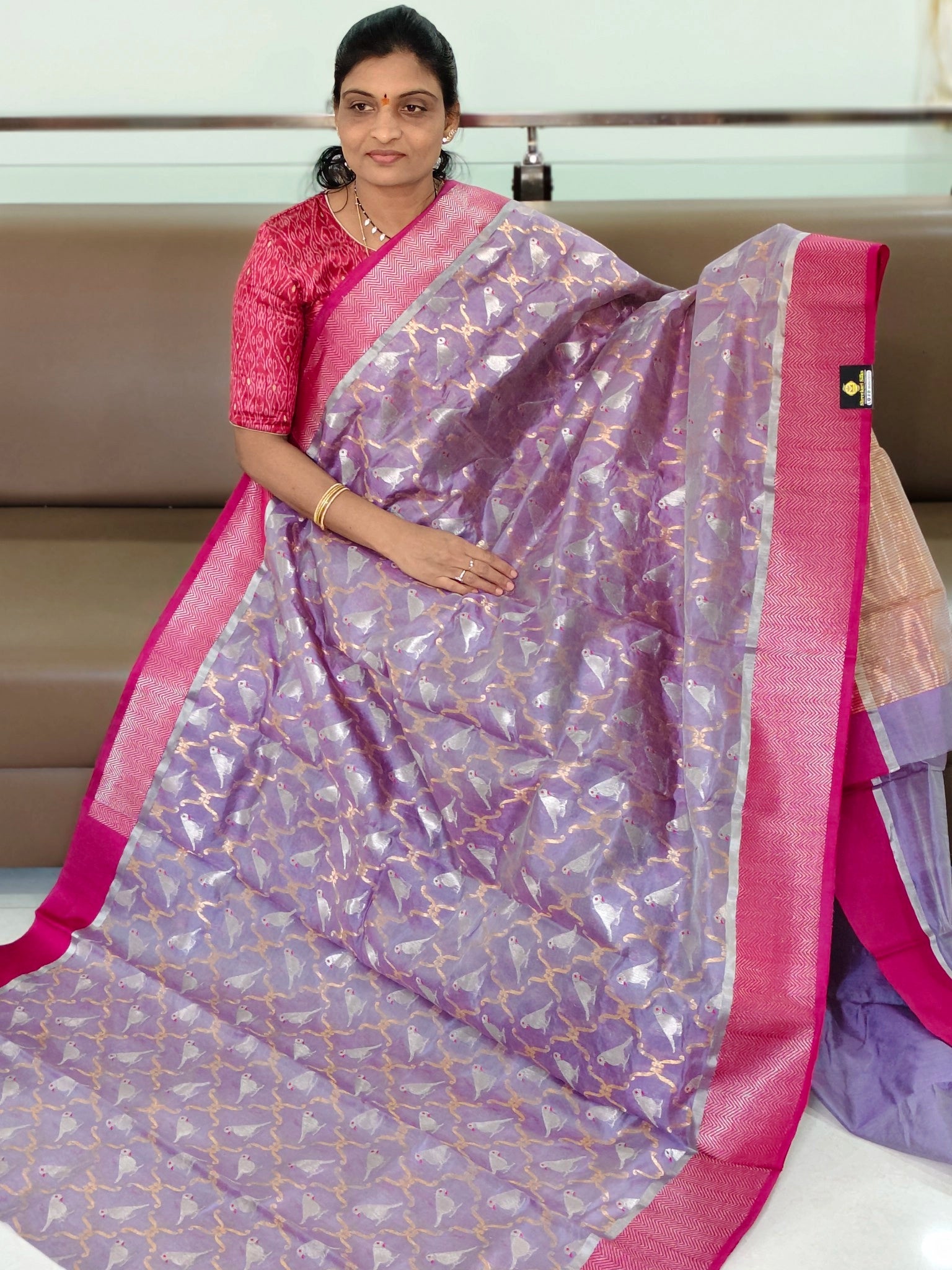 Chanderi Pattu saree - Kanchipuram Sarees by Shreekari Silks Chanderi Pattu saree