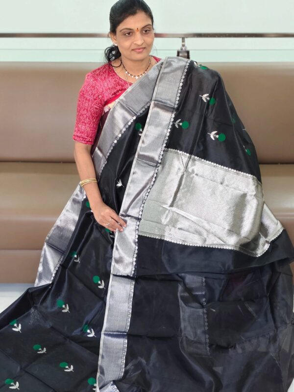 Chanderi Pattu saree - Kanchipuram Sarees by Shreekari Silks