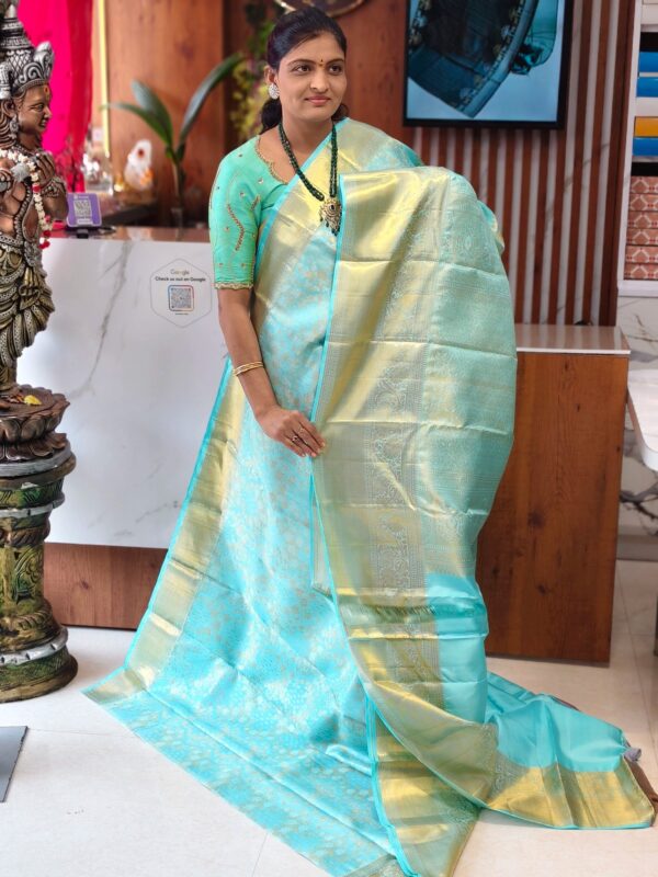 Pure kanchi pattu saree (silk mark certified) - Kanchipuram Sarees by Shreekari Silks