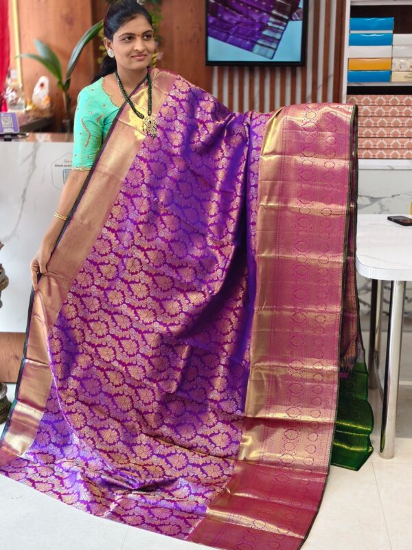 Pure kanchi pattu saree (silk mark certified)