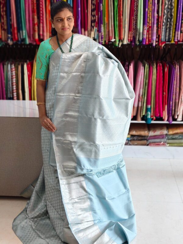 Pure kanchi pattu saree (silk mark certified) - Kanchipuram Sarees by Shreekari Silks