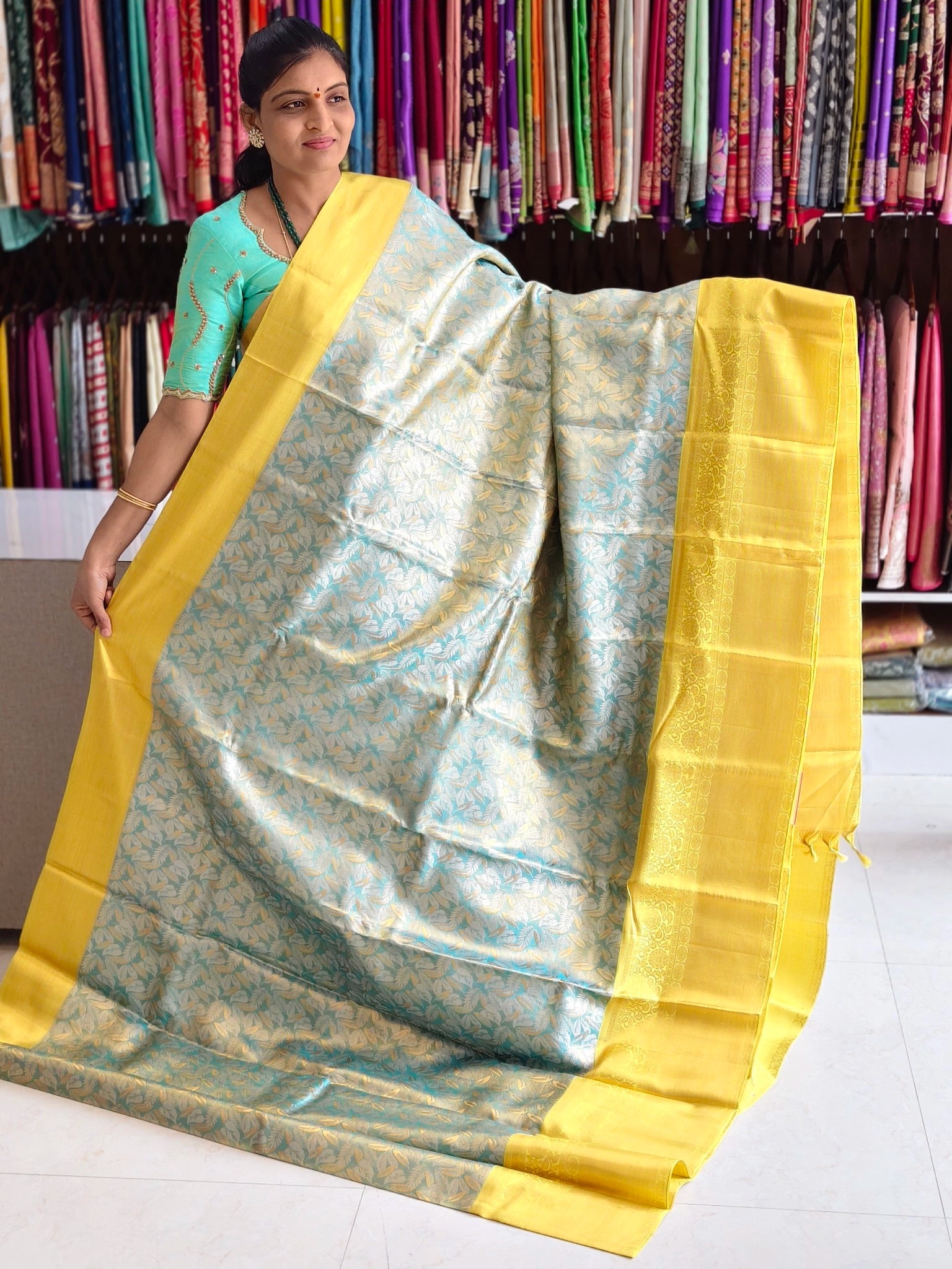 Pure kanchi pattu saree (silk mark certified) - Kanchipuram Sarees by Shreekari Silks Pure kanchi pattu saree (silk mark certified)