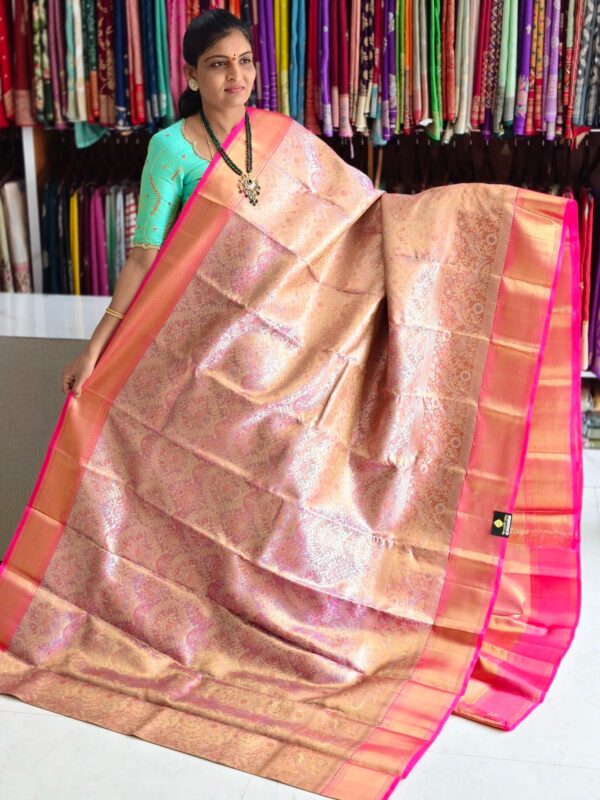 Pure kanchi pattu saree (silk mark certified) - Kanchipuram Sarees by Shreekari Silks Pure kanchi pattu saree (silk mark certified)