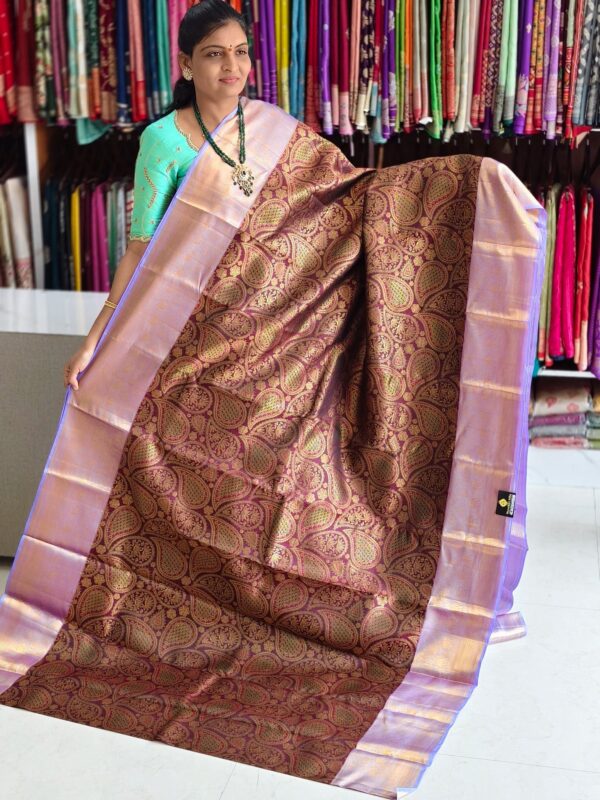 Pure kanchi pattu saree (silk mark certified) - Kanchipuram Sarees by Shreekari Silks Pure kanchi pattu saree (silk mark certified)