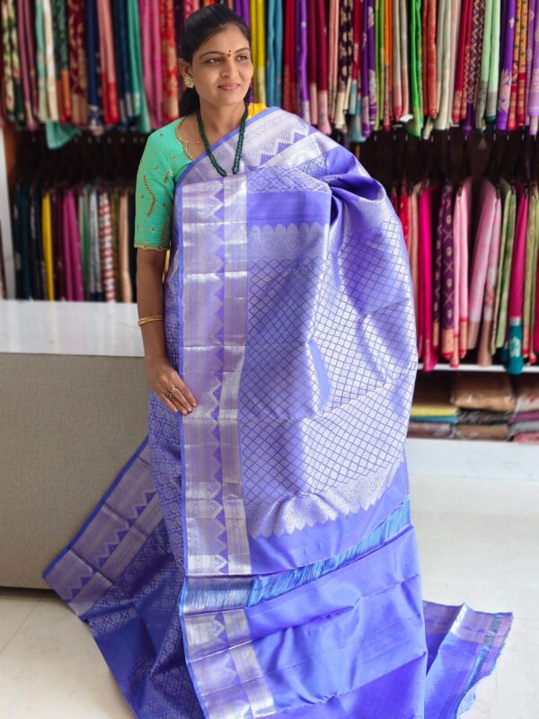 Pure kanchi pattu (silk mark certified) - Kanchipuram Sarees by Shreekari Silks