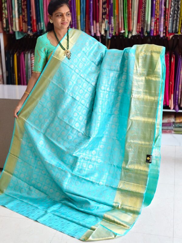 Pure kanchi pattu (silk mark certified) - Kanchipuram Sarees by Shreekari Silks Pure kanchi pattu (silk mark certified)