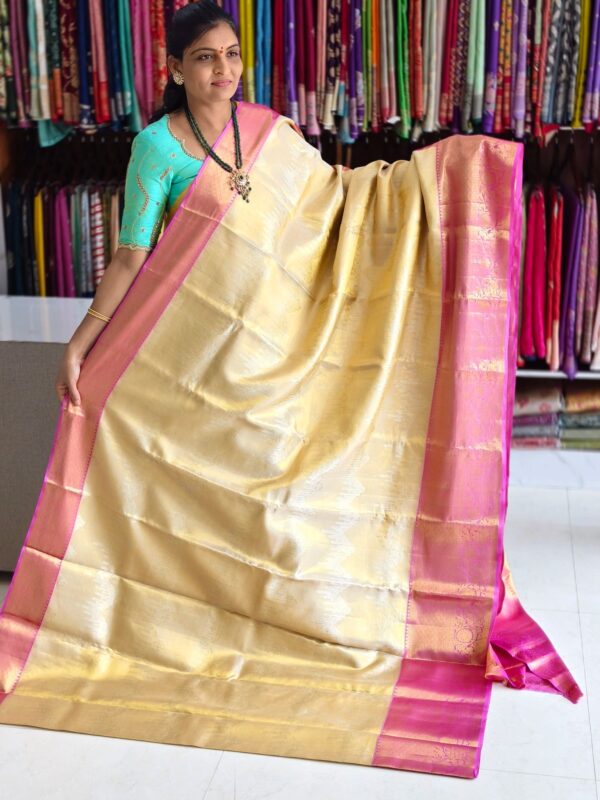 Pure kanchi pattu (silk mark certified) - Kanchipuram Sarees by Shreekari Silks Pure kanchi pattu (silk mark certified)