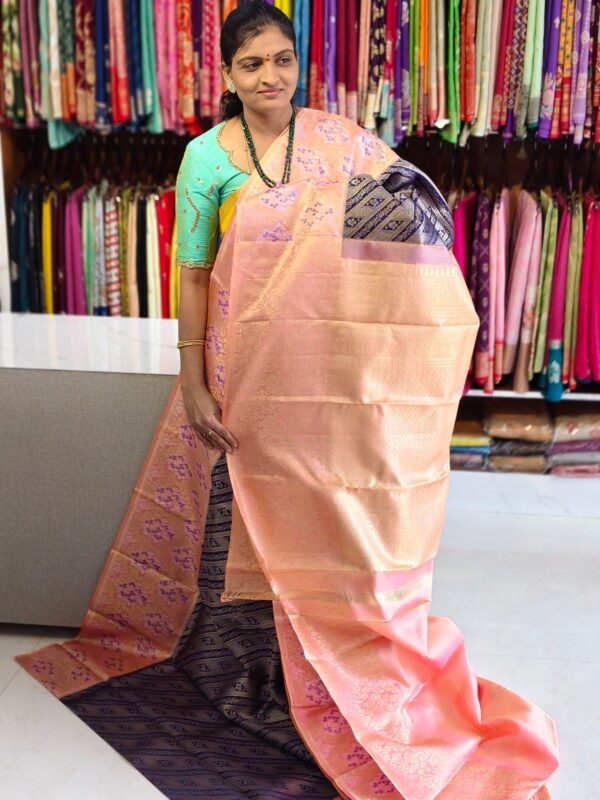 Pure kanchi pattu (silk mark certified) - Kanchipuram Sarees by Shreekari Silks