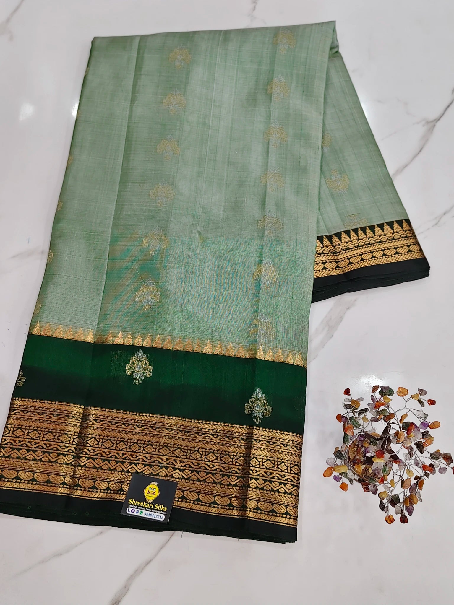 Handloom light weight kanchi pattu