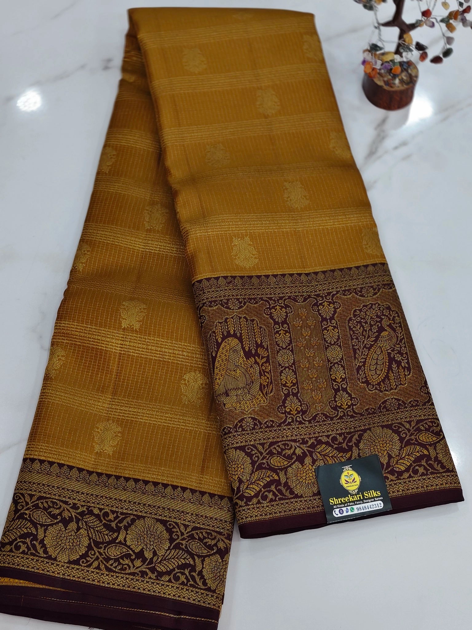 Pure kanchi pattu saree