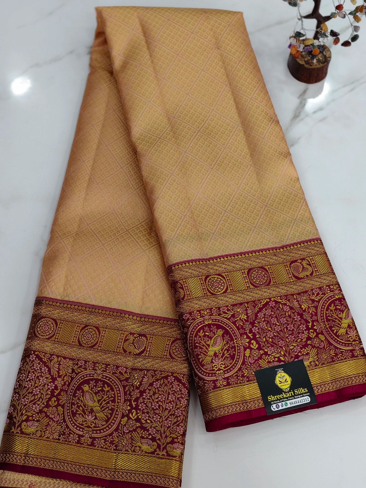 Pure kanchi pattu saree