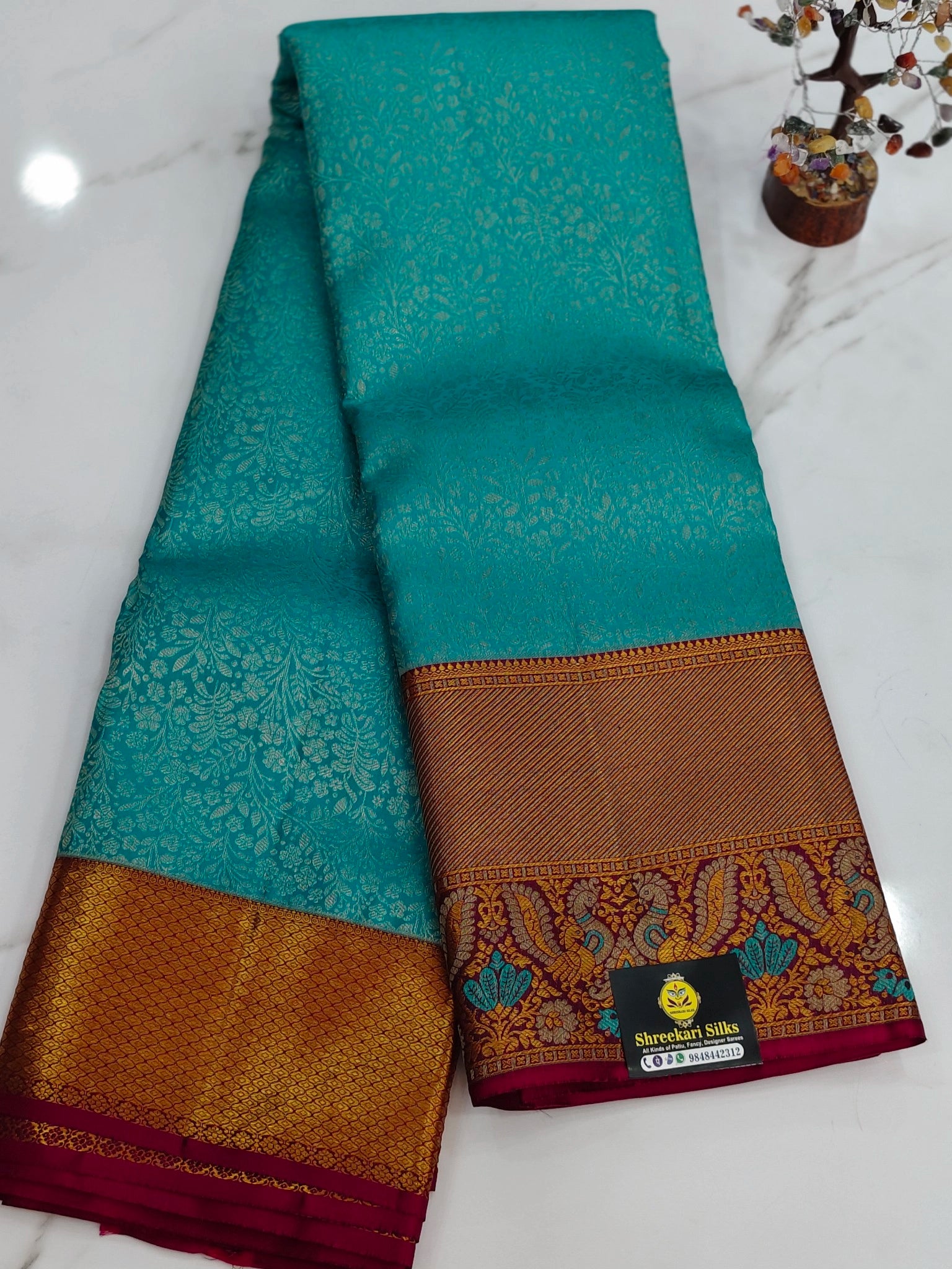 Pure kanchi pattu saree